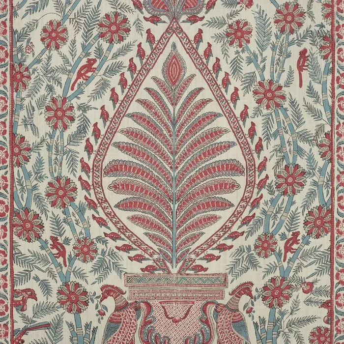 Anna French AF78726 PALAMPORE Red and Blue Fabric