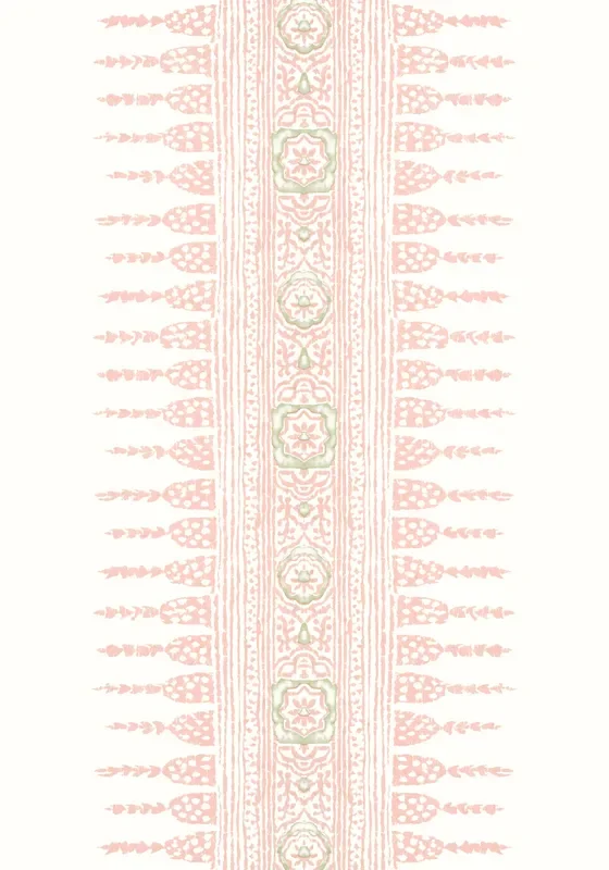 Anna French AT15135 JAVANESE STRIPE Blush Wallpaper
