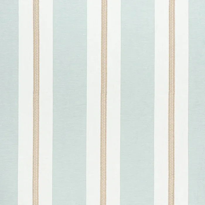 Anna French AW24534 ALDEN STRIPE EMBROIDERY Beige Fabric