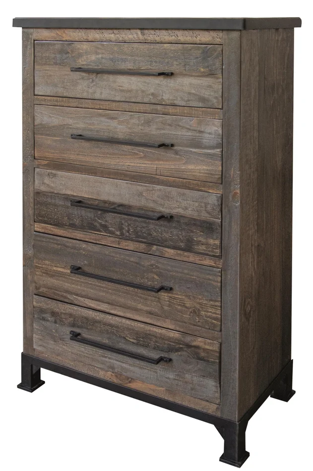 Antique Gray – Chest – Gray / Brown