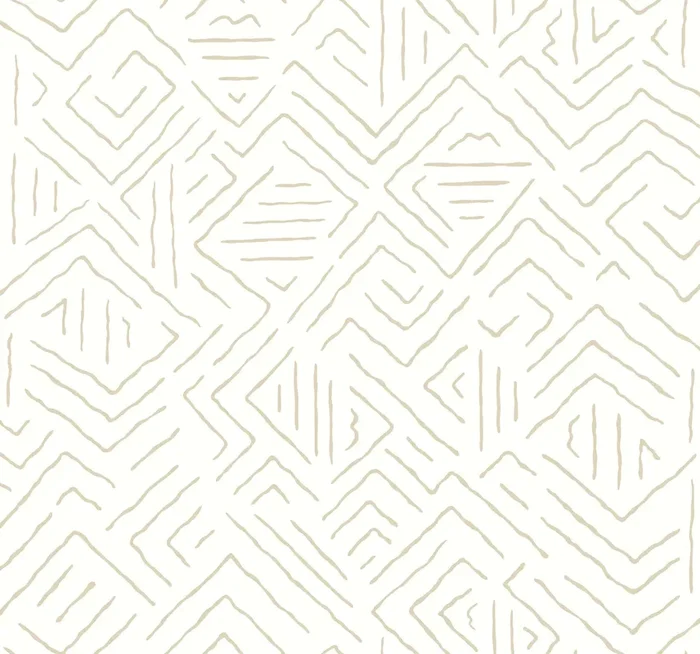 Antonina Vella AB3085 Sirih Beige Wallpaper