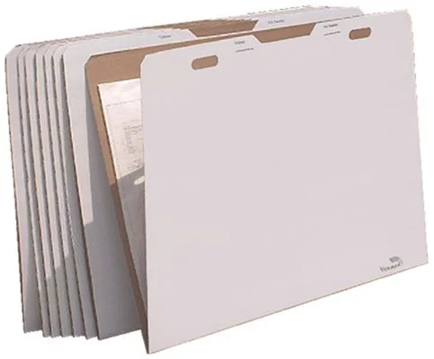 AOS VFOLDER43 Flat Storage File Folders – Package of 8