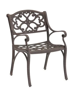 Arm Chair (Set of 2) in Rust Brown – Home Styles – 5555-802