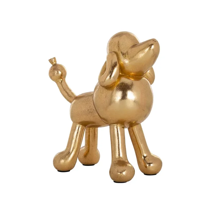 Art decoration Dog Miro (Gold)- Richmond Interiors – Please message to discuss pricing & availability before purchase