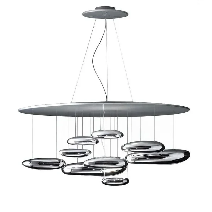 Artemide Mercury Chrome dimmable LED suspension lamp