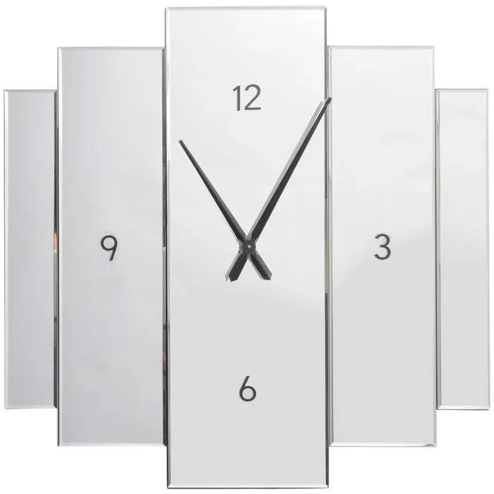 Aruna Modern Mirrored Wall Clock