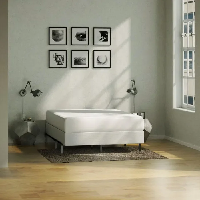 Arviso Metal Box Spring, Standard Profile (9″) King