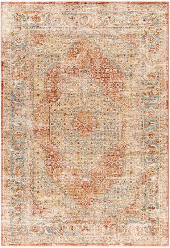 Aspendos APS-2301 2′ x 3′ Machine Woven Accent Rug