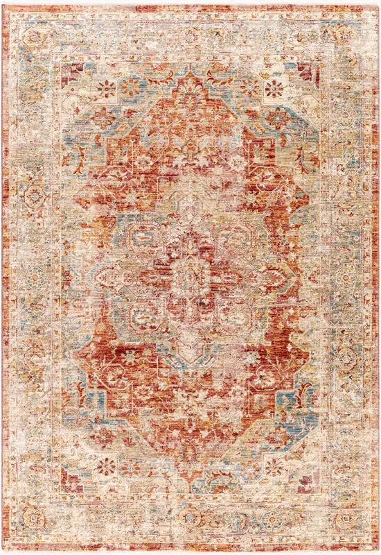 Aspendos APS-2309 2′ x 3′ Machine Woven Accent Rug