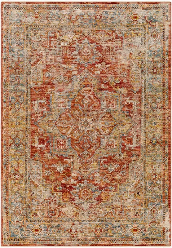 Aspendos APS-2322 3′ x 4′ Machine Woven Accent Rug