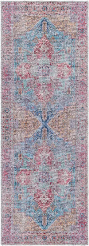 Atlanta ANL-2303 7ft Runner Machine Woven Washable Runner Rug