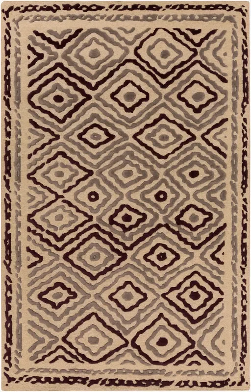 Atlas ATS-1011 3′ x 5′ Handmade Wool Accent Rug