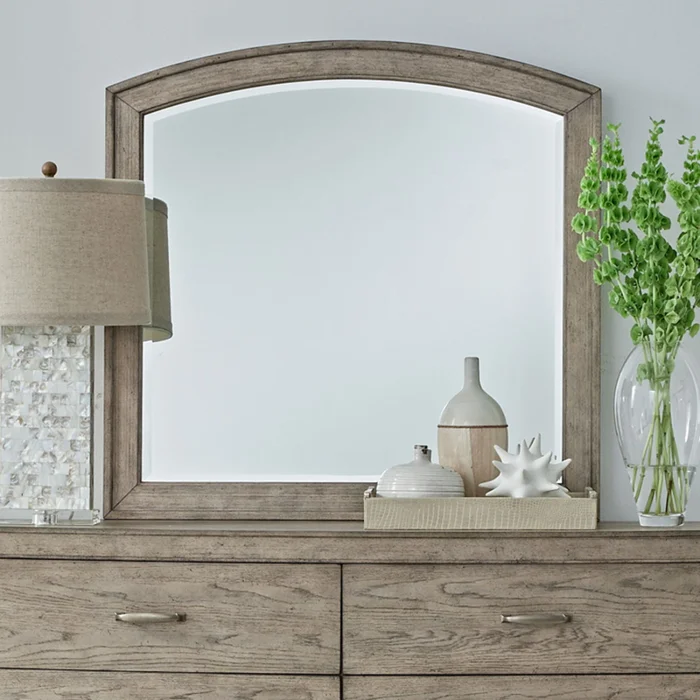 Avalon – Arched Mirror – Burnished