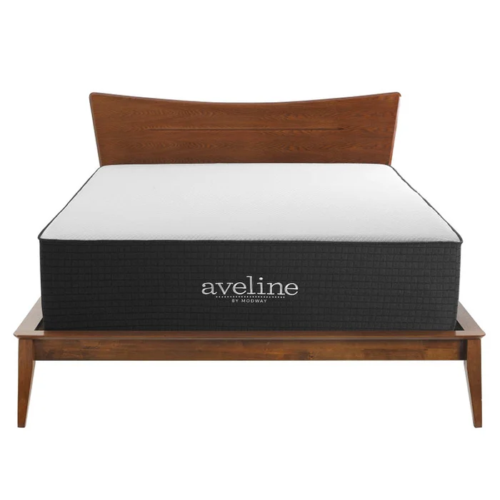 Aveline 16″ Memory Foam King Mattress, White, 22394