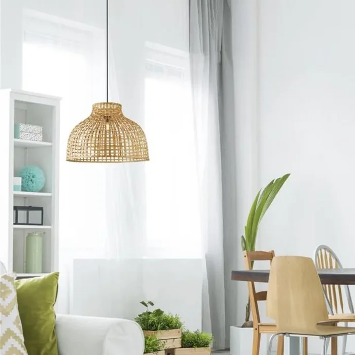 Bali Bamboo Small Ceiling Pendant