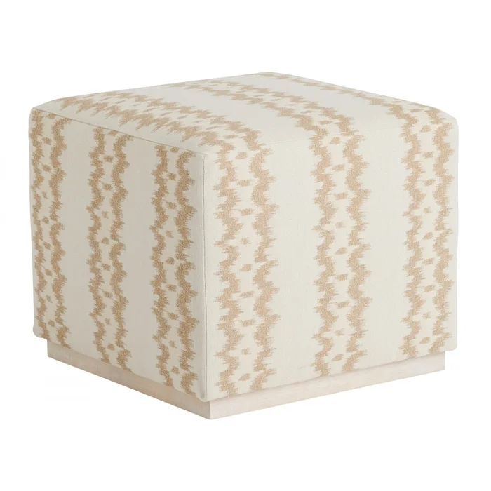 Barclay Butera Upholstery Colby Ottoman Grade 1 / Fabric