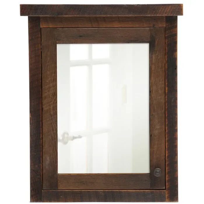 Barnwood 32″ x 32″ Surface Mounted Medicine Cabinet – Right Orientation (#K5649)