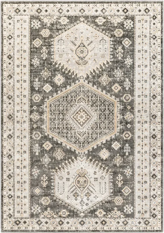 Basel BOS-2303 8′ x 10′ Machine Woven Area Rug