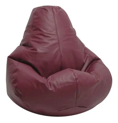 Bean Bag Chair Adult Extra Large in Burgundy – Lifestyle – 30-1051-322