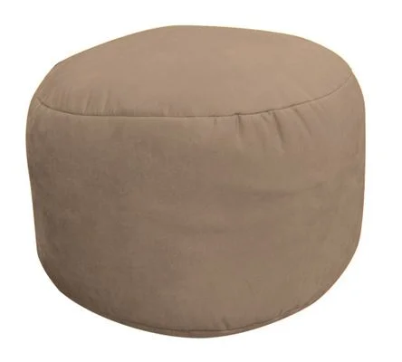 Bean Bag Chair Bigfoot Footstool in Peat Soft Suede LUXE – 30-9023-167
