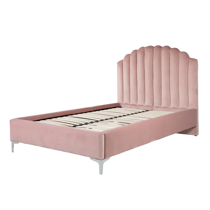 Bed Belmond 120×200 excl. Mattress (Quartz Pink 700)- Richmond Interiors – Please message to discuss pricing & availability before purchase