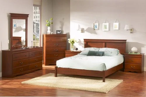 Bedroom Furniture Set in Classic Cherry – South Shore Furniture – 3168-BSET-1