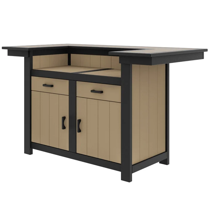 Beneva Elite Poly Outdoor Bar for Patio