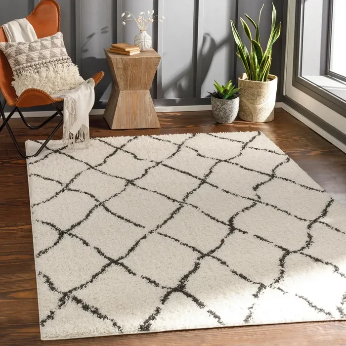 Beni Shag BSH-2312 8′ x 10′ Machine Woven Area Rug