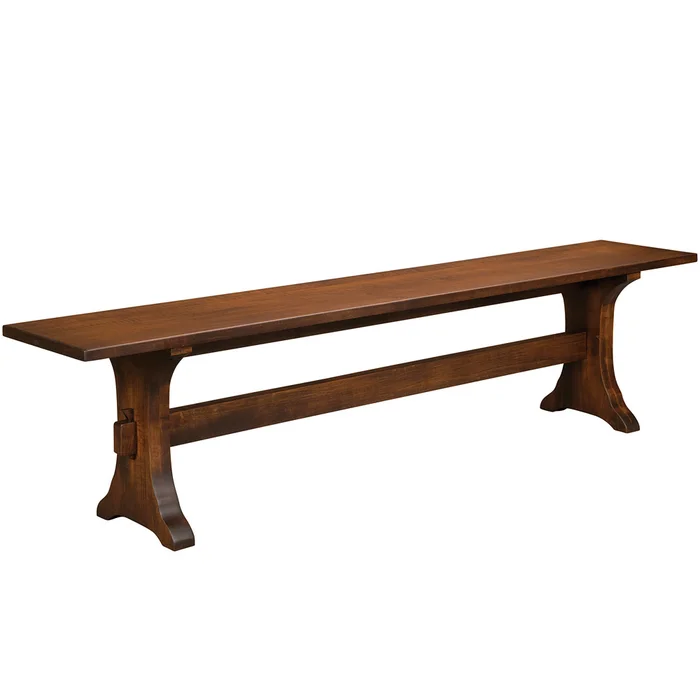 Benjamin Amish Dining Table Bench