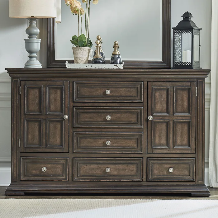 Big Valley – 2 Door 6 Drawer Dresser