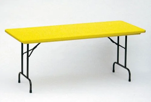 Blow-Molded Fixed Height Folding Table 30″ x 72″ – Correll Office Furniture – R3072-C