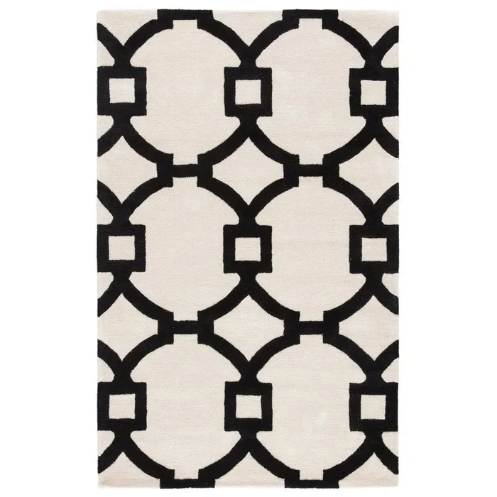 Bohara Trellis Hand-Tufted Wool Gray 2′ x 3′ Area Rug #LX8924