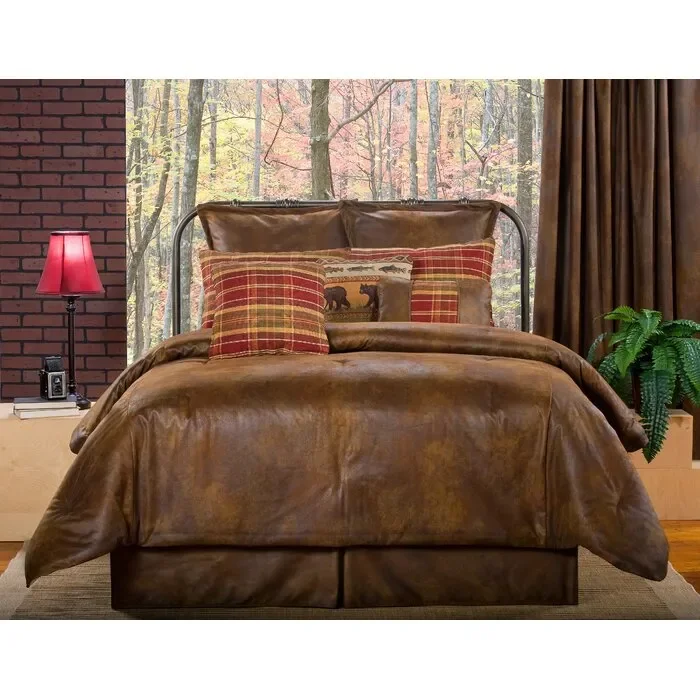 Bolivar Microsuede Comforter Set, King (Set of 4)