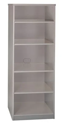 Bookcase – 19.5″ Deep – 5 shelf – Series A Pewter Collection – Bush Office Furniture – WC14568