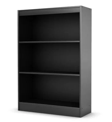 Bookcase in Solid Black – South Shore Furniture – 7270766