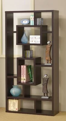 Bookshelf with Rectangular Shelves – 800259