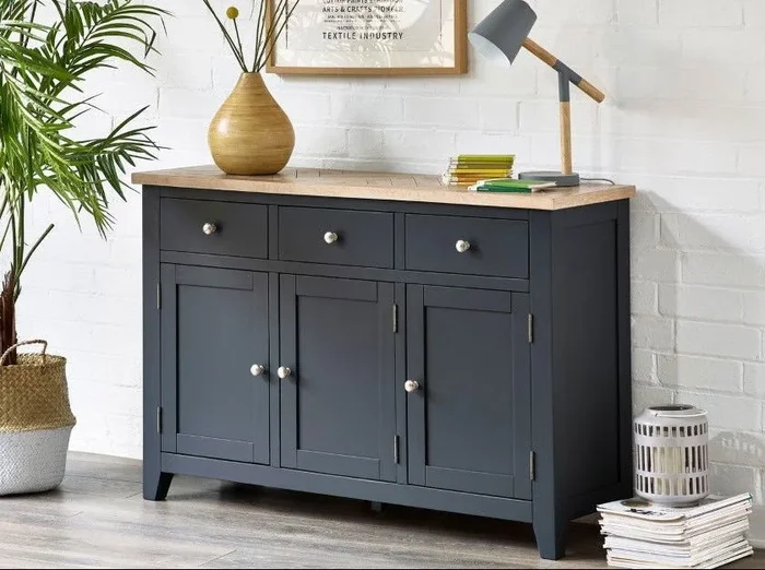 Bordeaux 3 Drawer 2 Door Sideboard