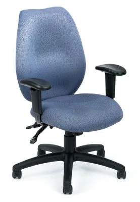 Boss Ergonomic Office Chair in Grey – B-1002-GY
