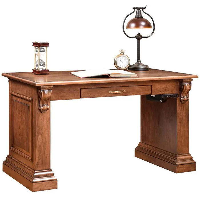 Bradford Amish Writing Desk with Electronic Lift Up Top Option