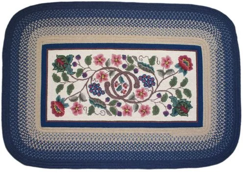 Braided Hook Collection 8’x11′ Williamsburg – Rhody Rug – SYIB-902811WB