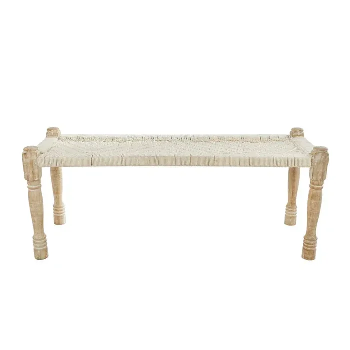 Brette Mango Wood Bench