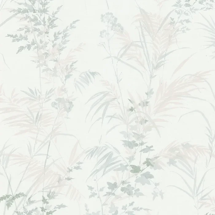 Brewster 2532-42737 Tory Ivory Tropical Leaves Wallpaper
