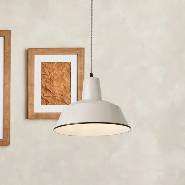 Briggs 1 Light Grey Ceiling Pendant