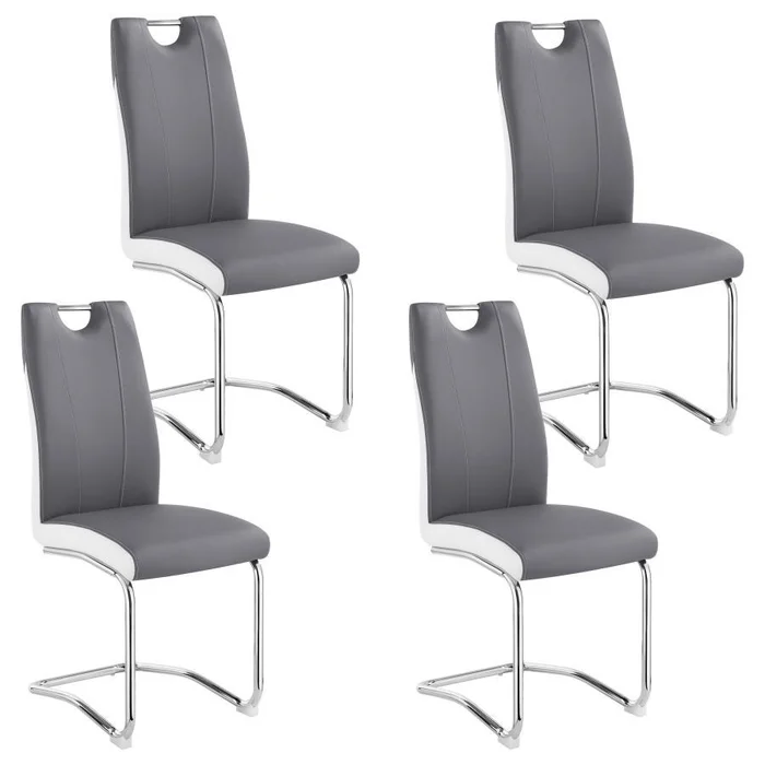 Brooklyn – Upholstered Dining Side Chair (Set of 4) – Gray