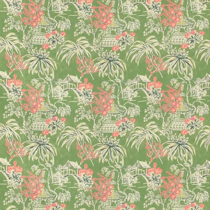 BRUNSCHWIG & FILS 8019138.33.0 TONGLI PRINT FERN Fabric