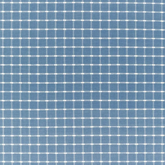 BRUNSCHWIG & FILS 8022116.115.0 LISON CHECK SKY Fabric