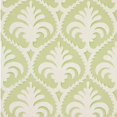 BRUNSCHWIG & FILS P8012103.3.0 PALMETTE GREEN Wallpaper