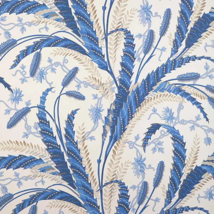 BRUNSCHWIG & FILS P8023101.5.0 VERNAY BLUE Wallpaper