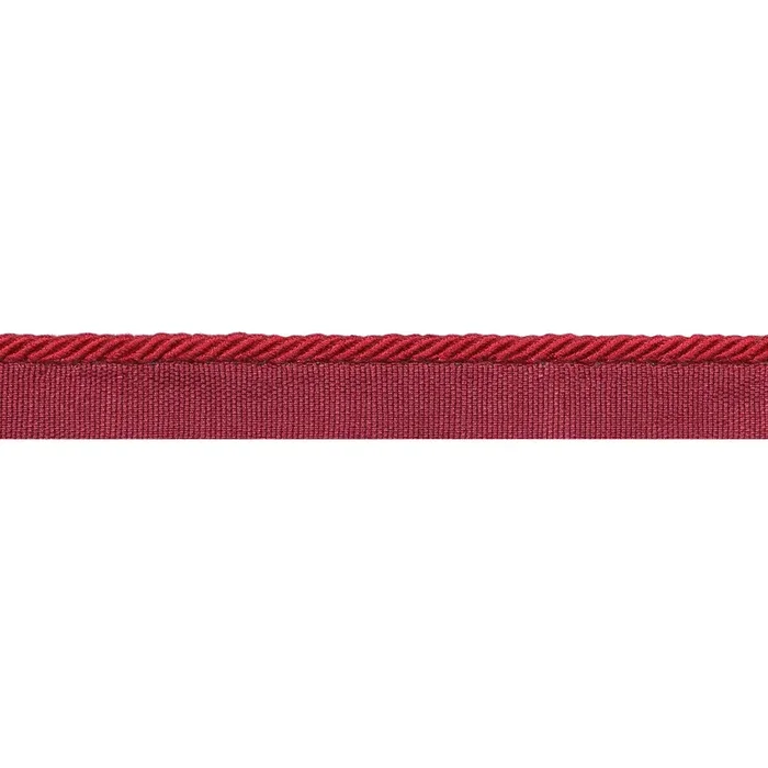 BRUNSCHWIG & FILS T8020105.19.0 PICARDY CORD RED TRIM