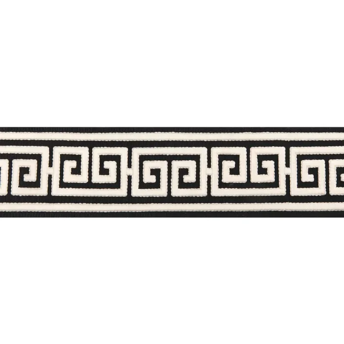 BRUNSCHWIG & FILS T8024106.8.0 PAROS TAPE BLACK TRIM